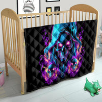 Flame Skull Quilt Did I Piss You Off That Great At Least I'm Doing Something Right - Wonder Print Shop