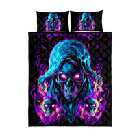Flame Skull Quilt Bed Set Did I Piss You Off That Great At Least I'm Doing Something Right - Wonder Print Shop