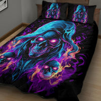 Flame Skull Quilt Bed Set Did I Piss You Off That Great At Least I'm Doing Something Right - Wonder Print Shop