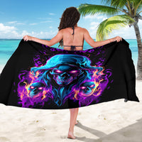 Flame Skull Sarong Did I Piss You Off That Great At Least I'm Doing Something Right - Wonder Print Shop