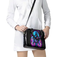 Flame Skull Shoulder Handbag Did I Piss You Off That Great At Least I'm Doing Something Right