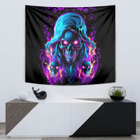 Flame Skull Tapestry Did I Piss You Off That Great At Least I'm Doing Something Right - Wonder Print Shop