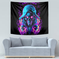 Flame Skull Tapestry Did I Piss You Off That Great At Least I'm Doing Something Right - Wonder Print Shop