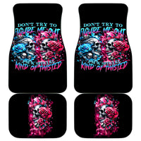 Couple Skull Car Mats Don't Try To Figure Me Out I'm Special - Wonder Print Shop