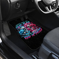 Couple Skull Car Mats Don't Try To Figure Me Out I'm Special - Wonder Print Shop