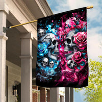 Couple Skull Garden Flag Don't Try To Figure Me Out I'm Special - Wonder Print Shop