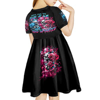 Couple Skull Kid Short Sleeve Dress Don't Try To Figure Me Out I'm Special - Wonder Print Shop