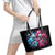Couple Skull Leather Tote Bag Don't Try To Figure Me Out I'm Special - Wonder Print Shop