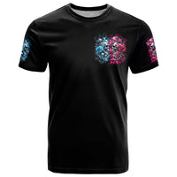 Couple Skull T Shirt Don't Try To Figure Me Out I'm Special - Wonder Print Shop