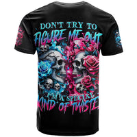 Couple Skull T Shirt Don't Try To Figure Me Out I'm Special - Wonder Print Shop