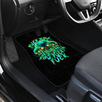 Flame Skull Car Mats Fuck You You Fuckin Fuck - Wonder Print Shop