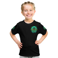 Flame Skull Kid T Shirt Fuck You You Fuckin Fuck - Wonder Print Shop