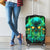 Flame Skull Luggage Cover Fuck You You Fuckin Fuck - Wonder Print Shop