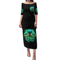 Flame Skull Puletasi Fuck You You Fuckin Fuck - Wonder Print Shop