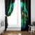 Flame Skull Window Curtain Fuck You You Fuckin Fuck - Wonder Print Shop