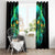 Flame Skull Window Curtain Fuck You You Fuckin Fuck - Wonder Print Shop