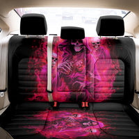 Flame Skull Back Car Seat Cover I Have 3 Sides Quite Sweet Funny Crazy And The Side You Never See - Wonder Print Shop