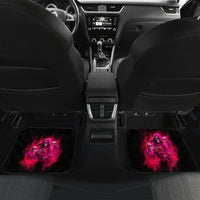 Flame Skull Car Mats I Have 3 Sides Quite Sweet Funny Crazy And The Side You Never See - Wonder Print Shop