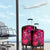 Flame Skull Luggage Cover I Have 3 Sides Quite Sweet Funny Crazy And The Side You Never See - Wonder Print Shop