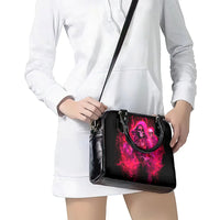 Flame Skull Shoulder Handbag I Have 3 Sides Quite Sweet Funny Crazy And The Side You Never See