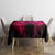 Flame Skull Tablecloth I Have 3 Sides Quite Sweet Funny Crazy And The Side You Never See - Wonder Print Shop