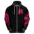 Flame Skull Zip Hoodie I Have 3 Sides Quite Sweet Funny Crazy And The Side You Never See - Wonder Print Shop