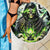 Reaper Skull Beach Blanket I Think I Was Designed To Be Alone - Wonder Print Shop