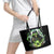 Reaper Skull Leather Tote Bag I Think I Was Designed To Be Alone - Wonder Print Shop