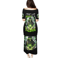 Reaper Skull Puletasi I Think I Was Designed To Be Alone - Wonder Print Shop