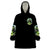 Reaper Skull Wearable Blanket Hoodie I Think I Was Designed To Be Alone - Wonder Print Shop