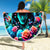 Rose Skull Beach Blanket She Whispered Back Iam The Storm - Wonder Print Shop