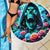 Rose Skull Beach Blanket She Whispered Back Iam The Storm - Wonder Print Shop