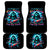 Rose Skull Car Mats She Whispered Back Iam The Storm - Wonder Print Shop