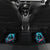Rose Skull Car Mats She Whispered Back Iam The Storm - Wonder Print Shop