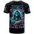 Rose Skull T Shirt She Whispered Back Iam The Storm - Wonder Print Shop