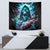 Rose Skull Tapestry She Whispered Back Iam The Storm - Wonder Print Shop