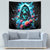 Rose Skull Tapestry She Whispered Back Iam The Storm - Wonder Print Shop