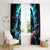 Rose Skull Window Curtain She Whispered Back Iam The Storm - Wonder Print Shop