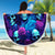 Rose Skull Beach Blanket I'm Never Alone My Demon Are With Me 24/7 - Wonder Print Shop