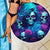 Rose Skull Beach Blanket I'm Never Alone My Demon Are With Me 24/7 - Wonder Print Shop