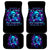 Rose Skull Car Mats I'm Never Alone My Demon Are With Me 24/7 - Wonder Print Shop