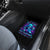 Rose Skull Car Mats I'm Never Alone My Demon Are With Me 24/7 - Wonder Print Shop