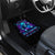 Rose Skull Car Mats I'm Never Alone My Demon Are With Me 24/7 - Wonder Print Shop