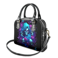 Rose Skull Shoulder Handbag I'm Never Alone My Demon Are With Me 24/7