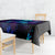 Rose Skull Tablecloth I'm Never Alone My Demon Are With Me 24/7 - Wonder Print Shop