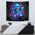 Rose Skull Tapestry I'm Never Alone My Demon Are With Me 24/7 - Wonder Print Shop