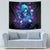 Rose Skull Tapestry I'm Never Alone My Demon Are With Me 24/7 - Wonder Print Shop