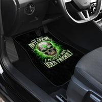 Thunder Skull Car Mats I'm Not Anti-Social I Must Not User Friendly - Wonder Print Shop