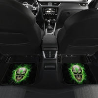 Thunder Skull Car Mats I'm Not Anti-Social I Must Not User Friendly - Wonder Print Shop