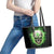 Thunder Skull Leather Tote Bag I'm Not Anti-Social I Must Not User Friendly - Wonder Print Shop